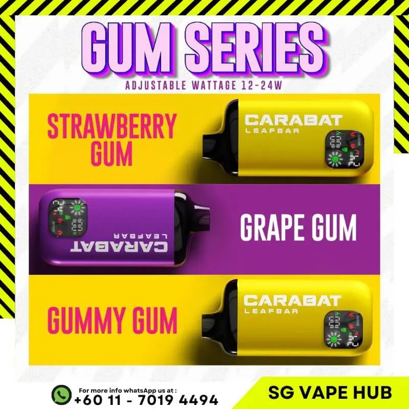 SGVape-CARABAT-LEAFBAR-GUM-SERIES-SG-Vape-Hub