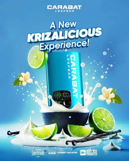 SGVape-CARABAT-LEAFBAR-VANILLA-LIME-SG-Vape-Hub