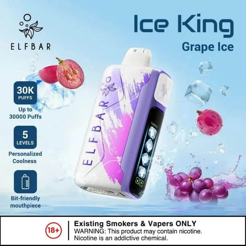 SGVape-ELFBAR ICE KING 30,000 Puffs SG VAPE HUB