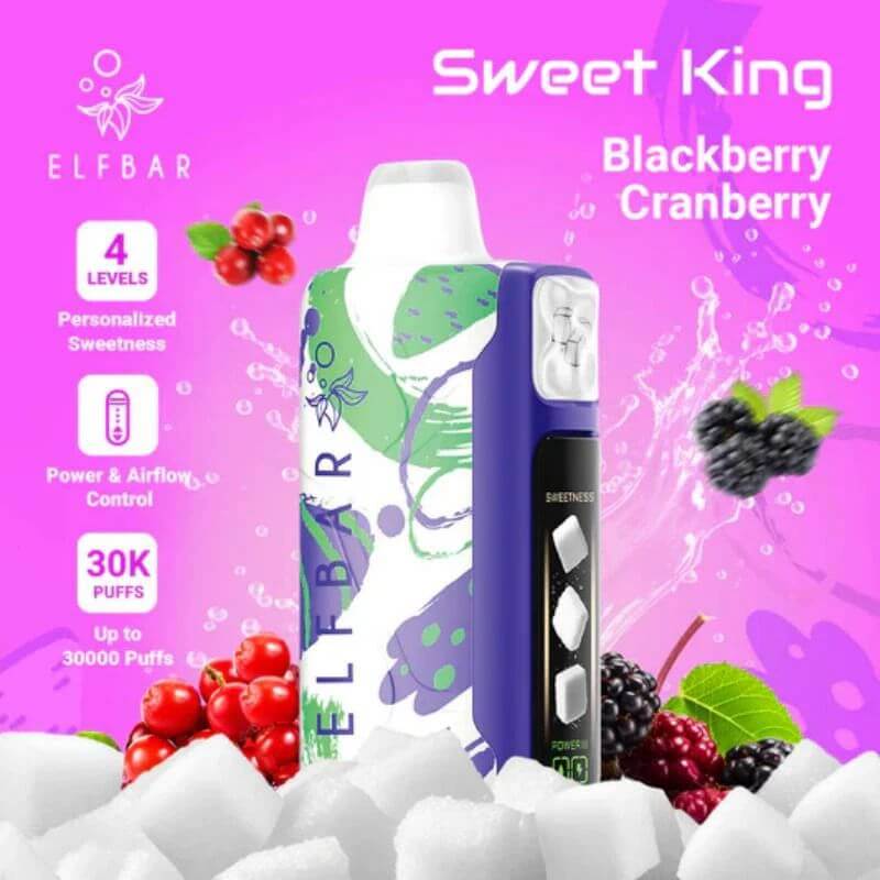 SGVape-ELFBAR-SWEET-KING-30K-BLACKBERRY-CRANBERRY-SG-Vape-Hub