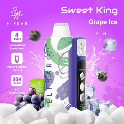 SGVape-ELFBAR-SWEET-KING-30K-GRAPE-ICE-SG-Vape-Hub