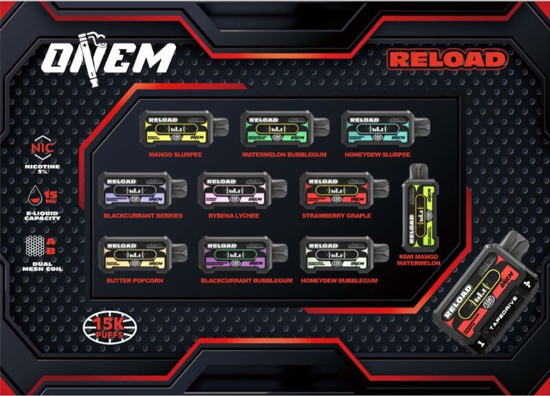 SGVape-ONEM-RELOAD-Cartridge-15000-SG-Vape-Hub