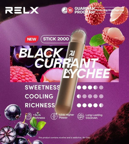 SGVape-RELX-STICK-2K-BLACK-CURRANT-LYCHEE-SG-Vape-Hub