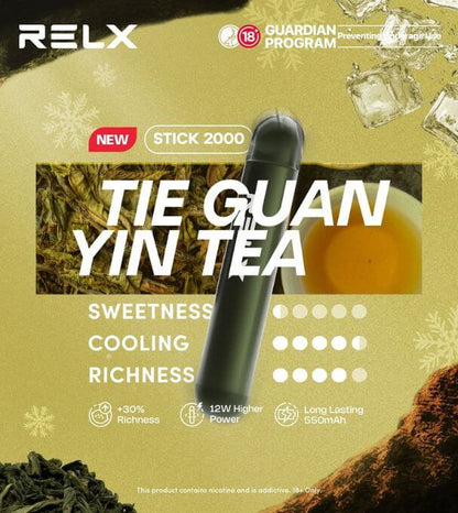 SGVape-RELX-STICK-2K-TIE-GUAN-YIN-TEA-SG-Vape-Hub