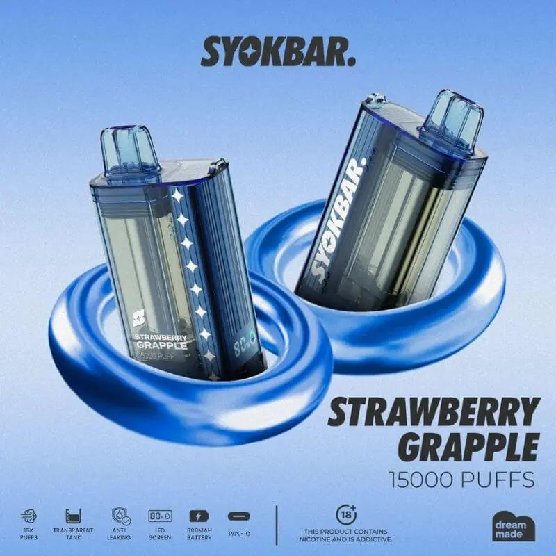 SGVape-SYOKBAR-15000-STRAWBERRY-GRAPPLE-SG-VAPE-HUB
